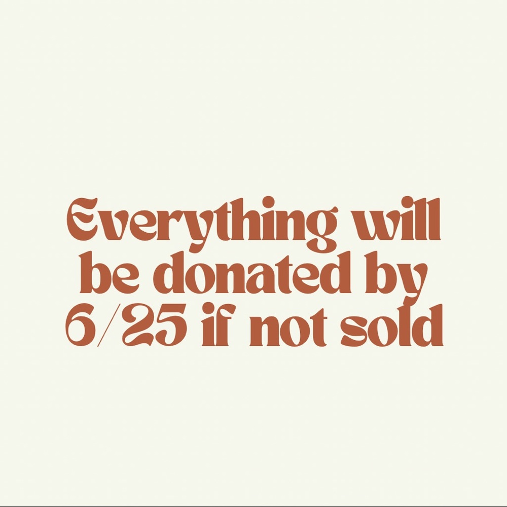 EVERYTHING MUST GO